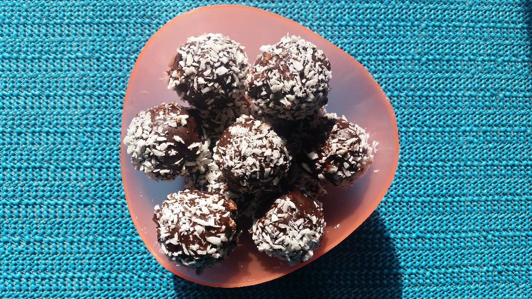 Chocolate-Coconut Balls