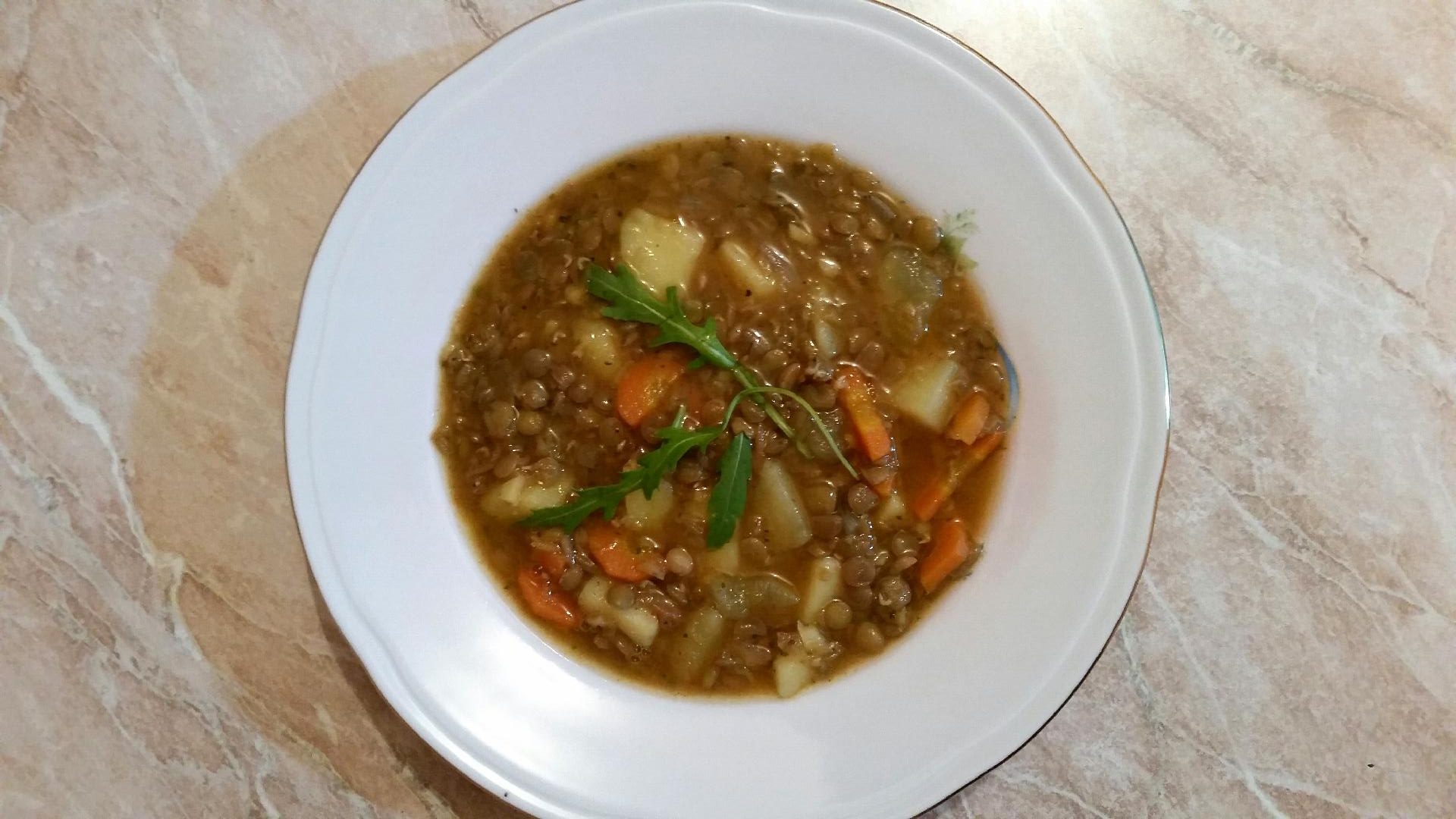 Healthy and Very Tasty Lentil Soup