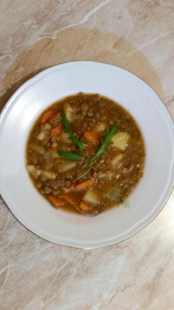 Healthy and Very Tasty Lentil Soup